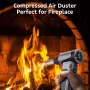 160,000RPM Peak Mini Turbo Fan Electric Dust Blower High Speed Brushless Motor 52m/s Wind 3 Speed Adjustable Handheld Violent Fan