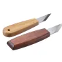 RUITOOL Handcrafted Precision Carving Knife CRV Blade Sharp Point Walnut Wood Handle Bamboo Handle Woodworking Sculpture Tool
