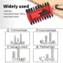 22Pcs Magnetic Driver Bits Set High Torque Reliable Lightweight Drill Tool Kit for DIY and Professional Use Torx Hex Phillips Flathead Screws