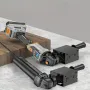 Angle Grinder Planer Attachment Woodworking Tool Precision Depth Control Smooth Surface Preparation Universal Compatibility Stainless Steel Construction Wood Planing Accessory