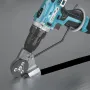 Titanium Steel Electric Drill Plate Cutter 3.94x3.94x1.18 Portable Metal Sheet Cutting Attachment for Iron Steel Alloy Plastic