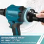 Brushless Electric Air Blower High Efficiency 1.1 m³/min 200 m/sec Adjustable Wind Pressure 29.7 kPa Lightweight 1.2-1.7 kg Powerful Suction 10.3 kPa Quiet Operation