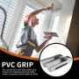 10 Inch Stainless Steel Drywall Taping Mud Pan Non Slip Grip CNC Cut Leakproof Welding Smooth Edges Plastering Tool