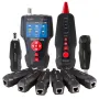 NOYAFA NF-8601W/NF-8601S/NF-8601 Multifunctional RJ45 CAT6 Network Cable Tester Cable Tracker PoE/PING/Port LCD Display Measure Length Wiremap