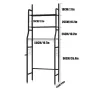 3 Tier Kitchen Storage Rack Over Toilet Bath Laundry Washing Machine Towel Shelf