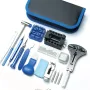 185pcs Watch Repair Kit Stainless Steel Tools Set Battery Replacement Case Opener Press Tool Professional Watch Repair Maintenance Accessories