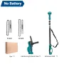 2-in-1 Brushless Motor Chainsaw Pole Saw Combo Adjustable Length 130-248cm with Automatic Oiling 180 Degree Adjustable Head Secure Locking Buckle and Shoulder Strap Included Ideal for Efficient Garden Maintenance