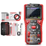 ANENG AOS04 Pro Osciloscop digital Multimetru inteligent 50MS/s Rata de eșantionare 10MHz Lățime de bandă Stocare formă de undă Detectare NCV Încărcare USB Portabil