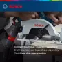GKS 185-LI Cordless Circular Saw 18V 5000rpm Brushless Motor 165mm Blade LED Lighting Dust Collection Interface Quick Safety Brake