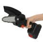 VIOLEWORKS 4 Inch 800W Cordless One-Hand Saw Woodworking Electric Chain Saw Wood Cutter Garden Saw 0/1/2pcs Battery