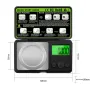 Apex Precision Digital Scale 0.001g High Accuracy for Jewelry Herbs Kitchen and Lab Tasks with LCD Display
