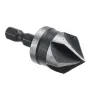 3Pcs 12mm 16mm 19mm Countersink Bore Set 1/4\ Hex Shank Wood Plastic Chamfer Bit
