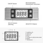 Digital Level Box JD11 Magnetic Base LCD Backlight Dual Measurement Modes 0.05° Accuracy for Woodworking Automotive Machinery
