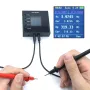 LCR-P1 Pro Smart LCR SMD ESR Tester Precise Measurements Capacitance Inductance Resistance 1200mAh Battery 1.54-inch Color Screen Portable Testing Tool for Continuity