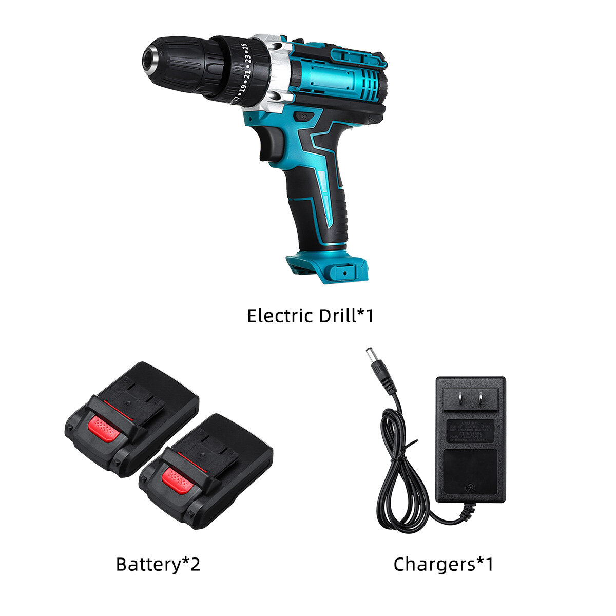 with 2 Batteries