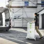 FESTOOL SYS-RB Rolling Tool Board Rolling Cart 100kg Load Capacity 360 Degree Rotating Wheels Lockable Heavy Duty Flat Surface for Construction Sites Workshops Material Transport