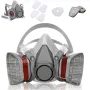 NASUM M101 Gas Mask Half Mask NASUM for Painting Dust Chemicals Machine Polishing Welding Pesticides and Other Work Protection