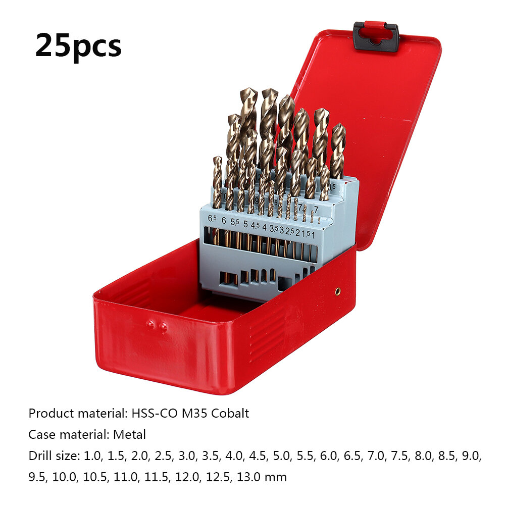 25pcs drill set