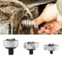 Mini Ratchet Wrench Set 1/4\ 3/8\ 1/2\ Reversible Steel Ratchet Handle Tool Compact Socket Wrench