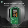 BSIDE V30 Digital Multimeter Infrared Thermometer Measures AC/DC Voltage Current Resistance Capacitance Frequency Dual Power Options Flashlight V~Alert 4:1 Object Distance Ratio