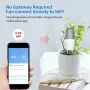 Smart WiFi Soil Sensor Waterproof IP65 Accurate Real-Time Tracker for Farming Gardening with Tuya APP Connectivity