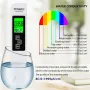 High Accuracy TDS Meter Digital Water Tester 0-9990ppm TDS EC LCD Water Purity PPM Aquarium Filter