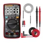 ANENG AN113D Intelligent Auto Measure True- RMS Digital Multimeter 6000 Counts Resistance Diode Continuity Tester Temperature AC/DC Voltage Current Meter Upgraded from AN8002