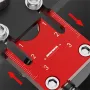 Woodworking 3 in 1 Dowel Jig Drill Kit Self Centering Doweling Jig Kit Simple Installation Versatile Portable Sturdy Drill Guides Locator