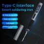 Intelligent Portable Welding Pen Type-C Interface 18-100W Adjustable Power OLED Display Fast Heating Temperature Control 80-450℃ 176-842℉