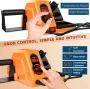 HX46 Soldering Station Kit 600W PID Temperature Control 150°C-500°C Fast Heating ESD Safe with LCD Display Auto Sleep Calibration EU/US Plug