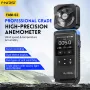 FNIRSI FAM-02 Handheld Anemometer High Precision Wind Speed Temperature Humidity Measurement Portable Weather Meter LCD Display