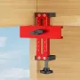 Adjustable Woodworking Cabinet Door Installation Jig Aluminum Alloy Quick Positioning 2-in-1 Device 0-75mm Thickness 15-70mm Rebound Drilling Tool