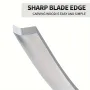 Wood Carving Knife CR-V Steel Bevel Marking Knife 15mm Curved Bevel Edge Hand Chisel With Comfortable Wooden Handle