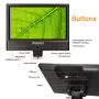 ANDONSTAR 10 Inch Digital Microscope 4X Zoom 1080P LCD Display Magnifier Soldering Microscope with LED