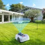[US DIRECT] N1000 Robotic Lawn Mower 0.75 Acres ASA Material Virtual Boundary RTK GPS AI Navigation Multi Zone App Control Adjustable Cutting Height Obstacle Avoidance Quiet Operation Waterproof Design