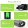 Portable Water Quality Tester 5-In-1 Fish bowl PH Meter TDS Test Pen EC Value Tester Salinity Temperature Measurement