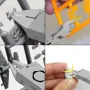 Precision Sharp Cutter Pliers High Carbon Steel Blades PVC Handles Model Assembly Diagonal Plier Professional Snips Shears Home Multi-purpose Cutting Tool