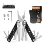 28 in 1 Outdoor Multifunctional Plier Tool Stainless Steel Professional Folding Screwdriver Camping Tactical Multi-purpose Knife