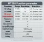 ANENG DT266 Digital Clamp Meter, High-precision 1000A AC Current Voltage and Resistance Measurement Tool with Non-contact Large Jaw Design and LCD Display