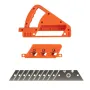 Plasterboard Quick Cutter Gypsum Board Hand Plane for Precise Drywall Edge Chamfering at 45°/60° Woodworking Trimmer Hand Tools