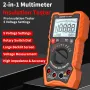 2in1 ZOYI ZT1000R Multimeter Insulation Tester 5 Voltage Settings 1000V AC DC True RMS High Accuracy Backlit Screen Professional Measuring Tool