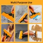 Wide Razor Blade Scraper Tool 4 Inch Glass Cleaner Replaceable SK5 Blades for Windows Paint Adhesive Removal
