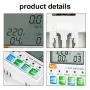 WiFi Intelligent Automatic Reclosing Protector Multifunctional Current Voltage Monitoring Meter LCD Display Switch Power Meter Protections Values Settable Mobilephone APP Control