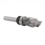 1/4\ 6.35mm Shank Carbide Bottom Bearing Spiral Trimming CNC Router Bit End Mill 1/2\/12.7mm Cutting Diameter 1\/25.4mm Cutting Length for Woodworking