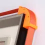 1 Set ABS Plastic Right Angle Corner Braces for Door Picture Frame Corner Fasteners Fixed Bracket Clamp Holder