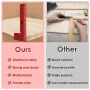 Small Square Center Finder Tool Compact 50x100mm Aluminum Alloy Mini Square Ruler Precise 90° Marking Center Finder