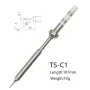 Replacement Black Chrome Tip Soldering Iron Tips for Digital LCD Soldering Iron