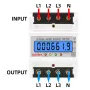 SINOTIMER DTS6619 New Model 100A LCD Digital Display with Backlight Power Meter in Energy Meters Smart Electric Meter 3 Phase Kwh Meter