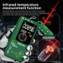 BSIDE V30 Digital Multimeter Infrared Thermometer Measures AC/DC Voltage Current Resistance Capacitance Frequency Dual Power Options Flashlight V~Alert 4:1 Object Distance Ratio