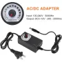 9733 Blower Fan 12V 1.80A High Air Volume Turbine Adjustable Speed Control Compact Design for BBQ Camping Firewood Stove Charcoal Starter Outdoor Cooking Fan